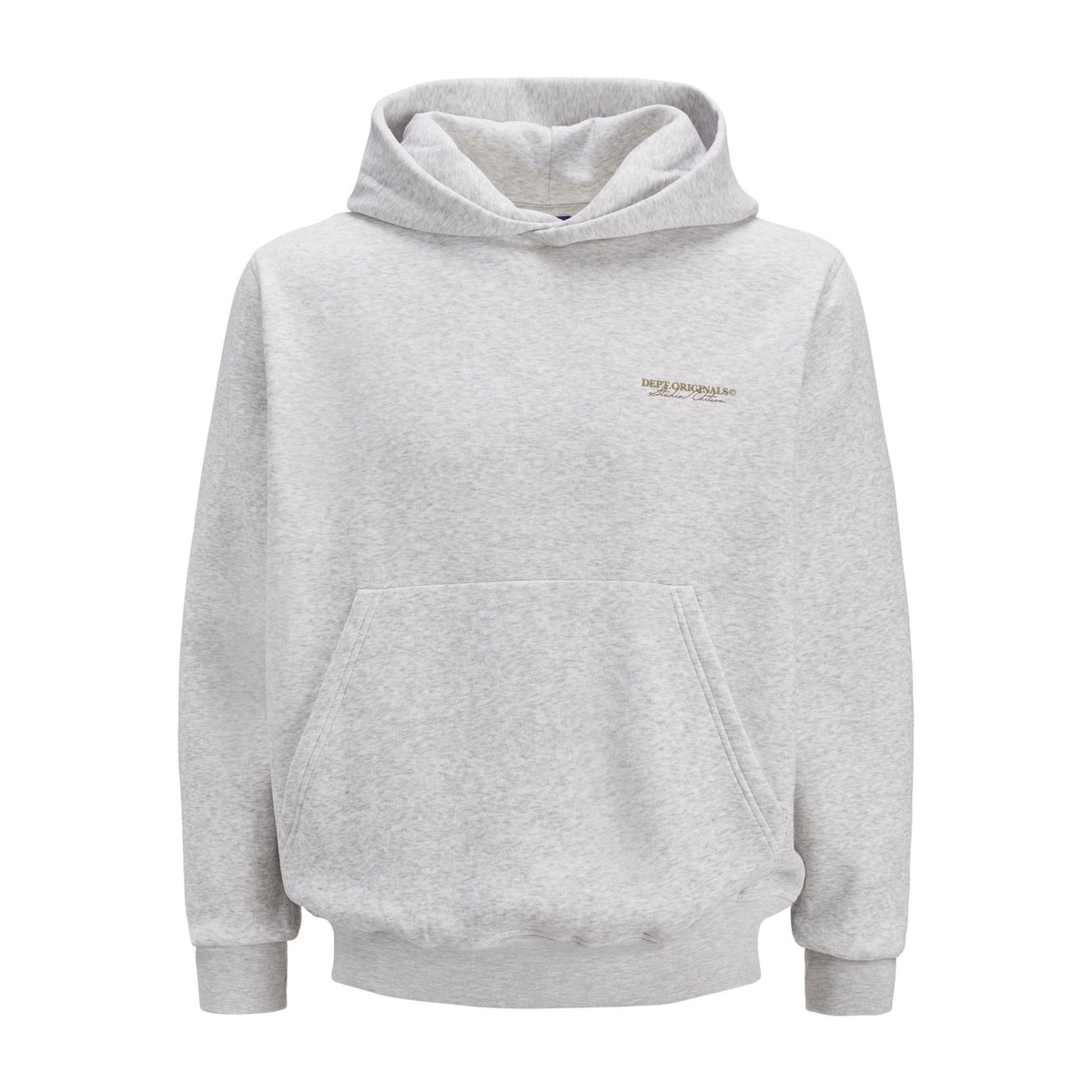 Sweat À Capuche white melange, JACK & JONES