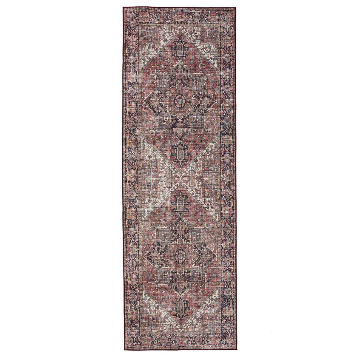 Tapis de couloir GEORGE multicouleur/beige, BENUTA 
