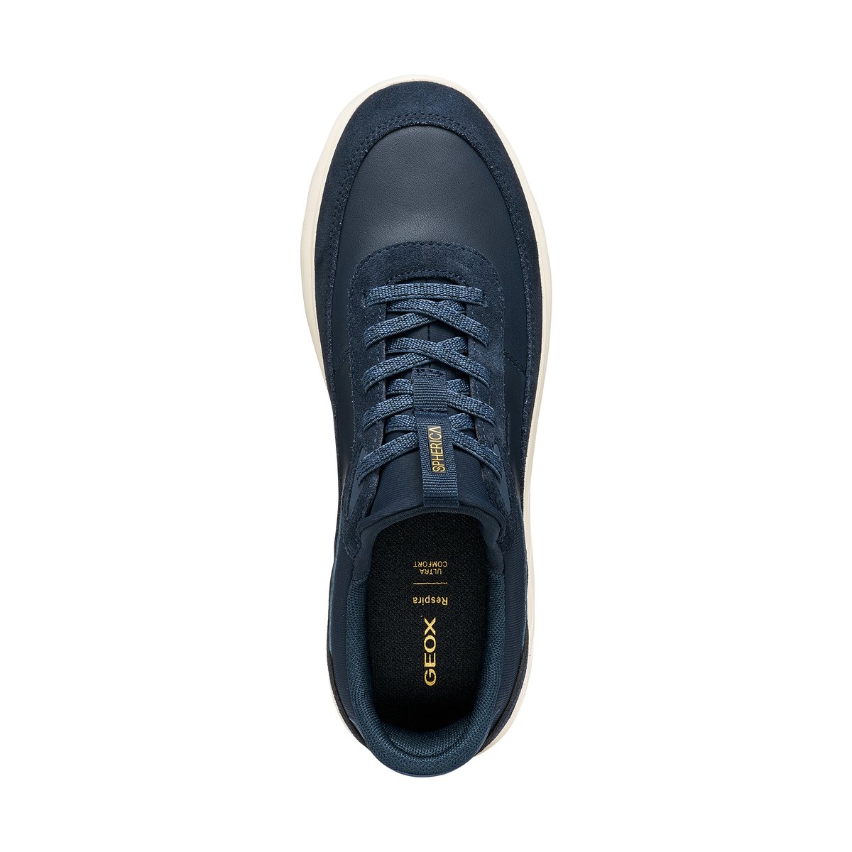 Basket Cuir Spherica Plus dark navy graphite, GEOX
