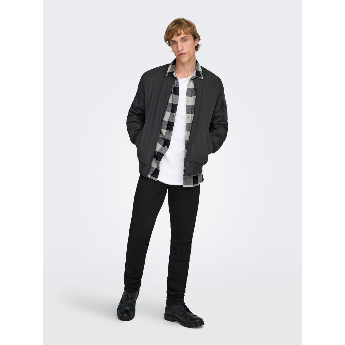 Veste Bomber black 1, ONLY & SONS