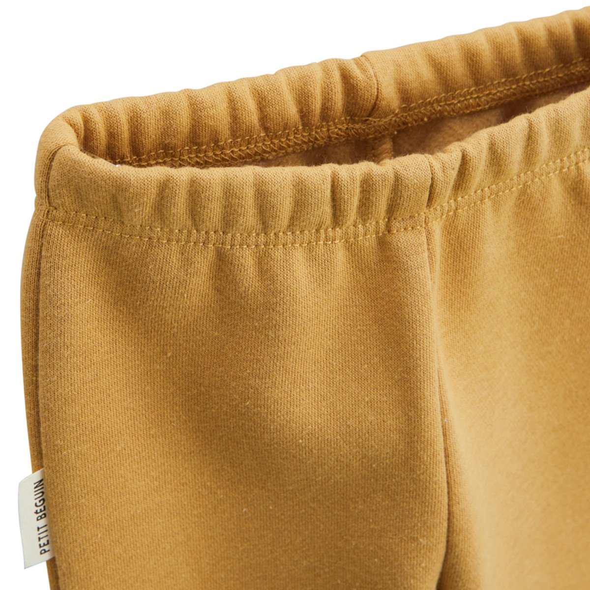 Ensemble bébé robe et legging en molleton Emilie ocre, PETIT BEGUIN