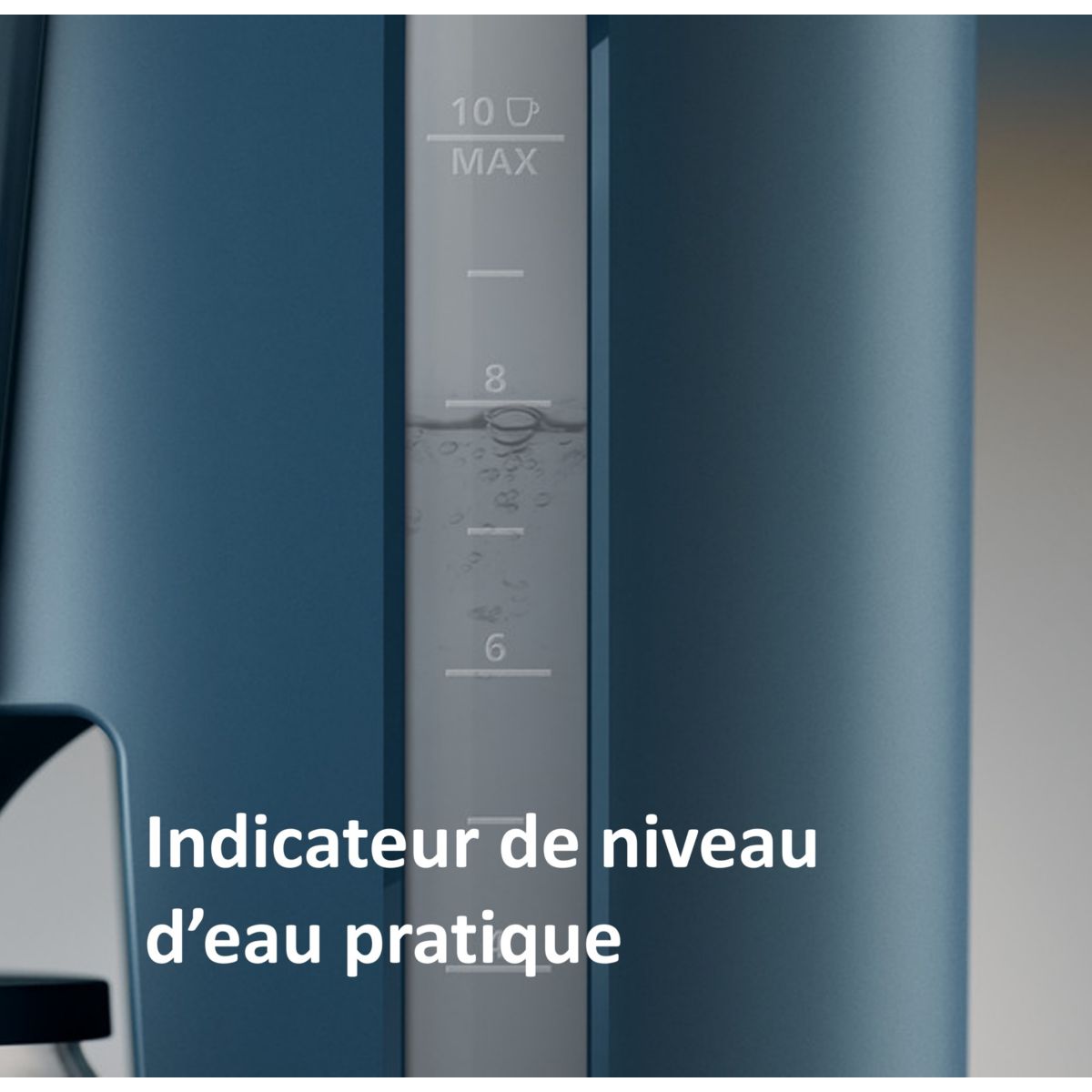 Cafetière filtre HD7411/70 Cafetière bleue Série 3000, 1.25L, 1000W bleu, PHILIPS