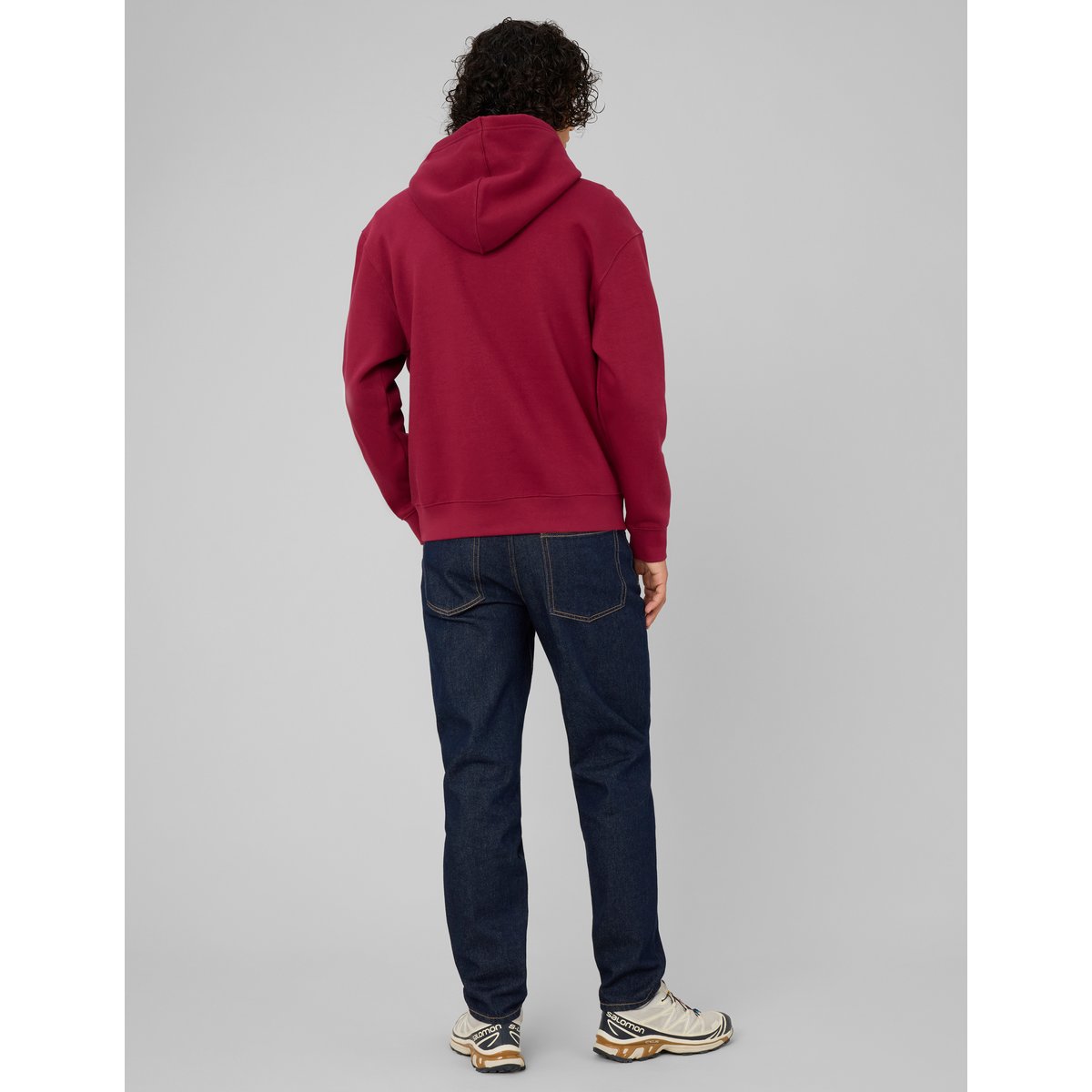 Jean 5 poches relaxed bleu moyen, BZB