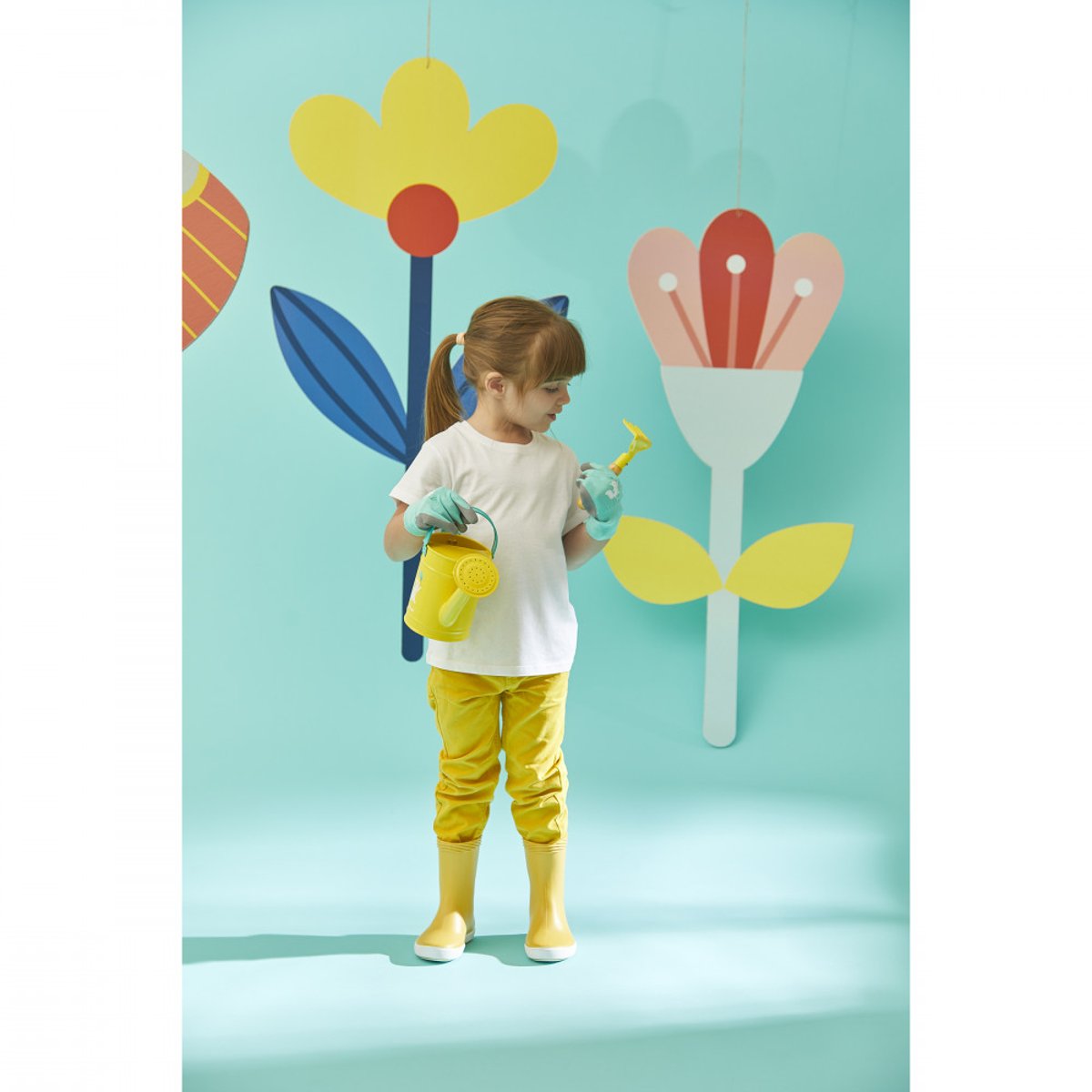 Set De Jardinage Enfant Avec Accessoires bleu, JANOD
