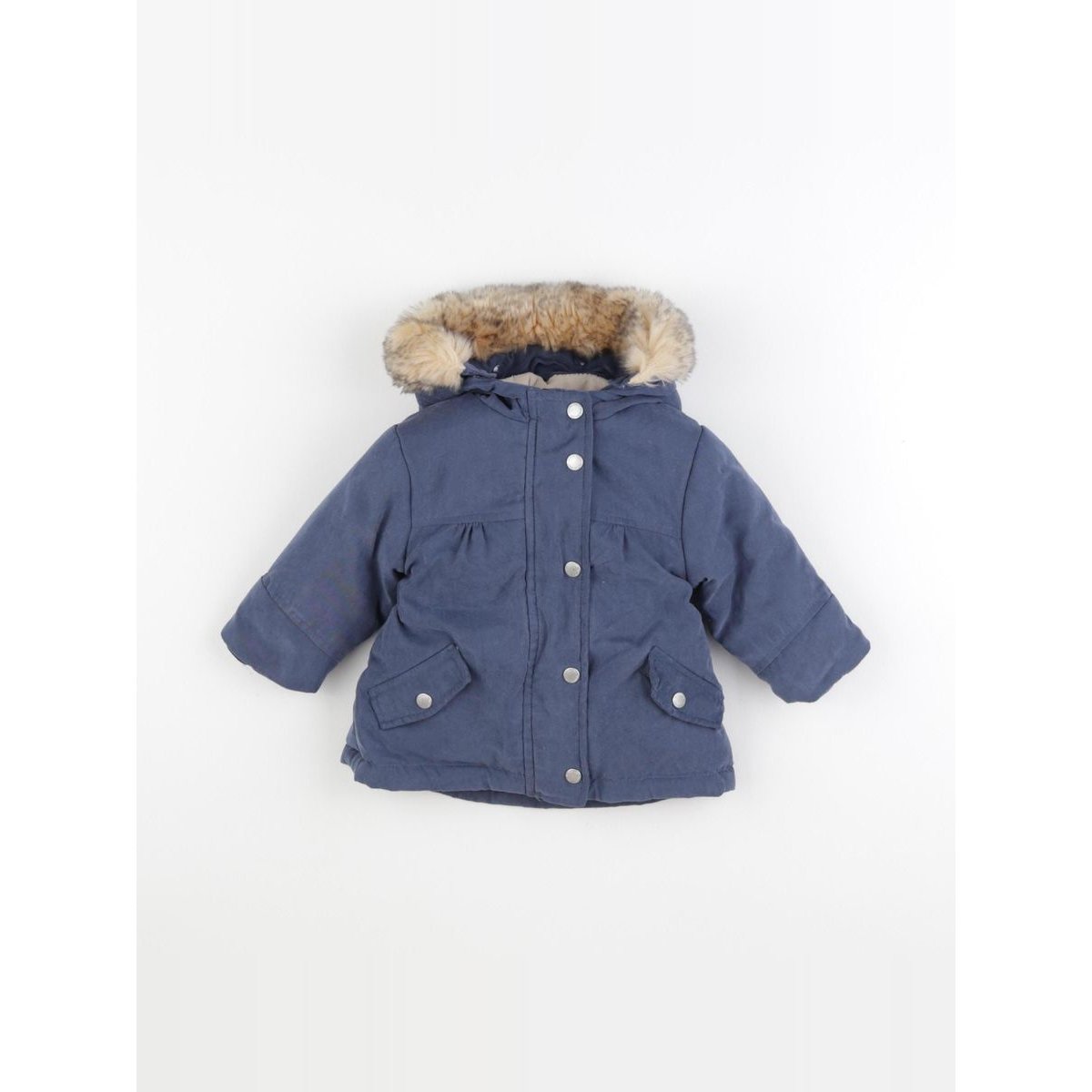 Parka - Très bon état bleu, VERTBAUDET