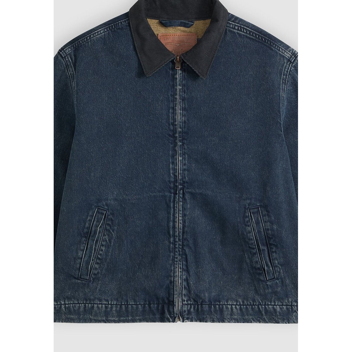 Casaco com fecho zíper, gola em contraste, CASTRO dark blue black, LEVI'S