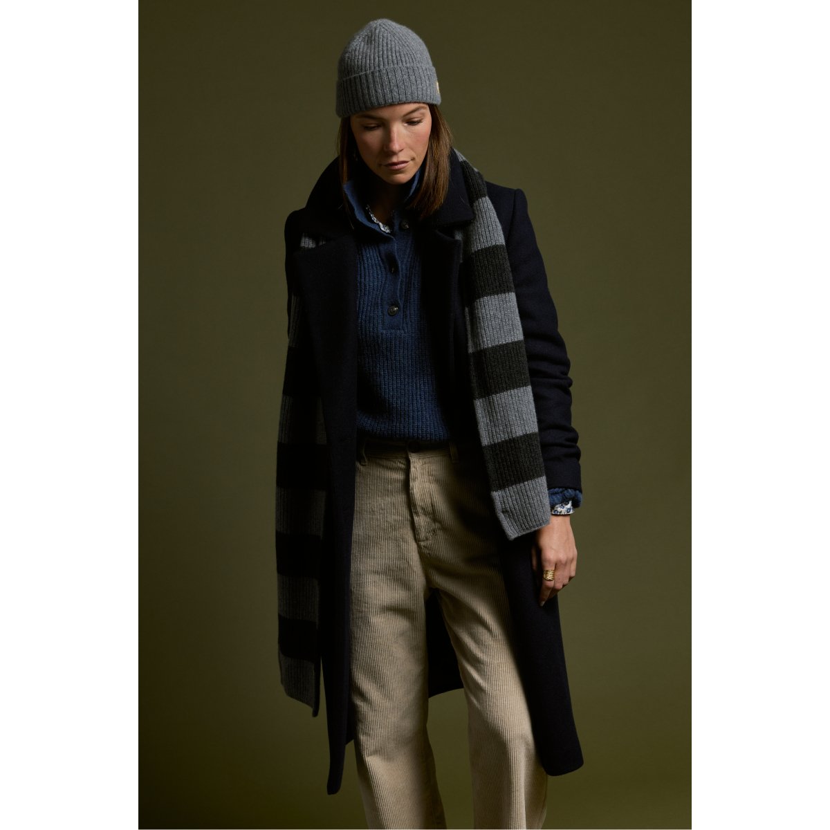 Caban long - laine seal, ARMOR-LUX