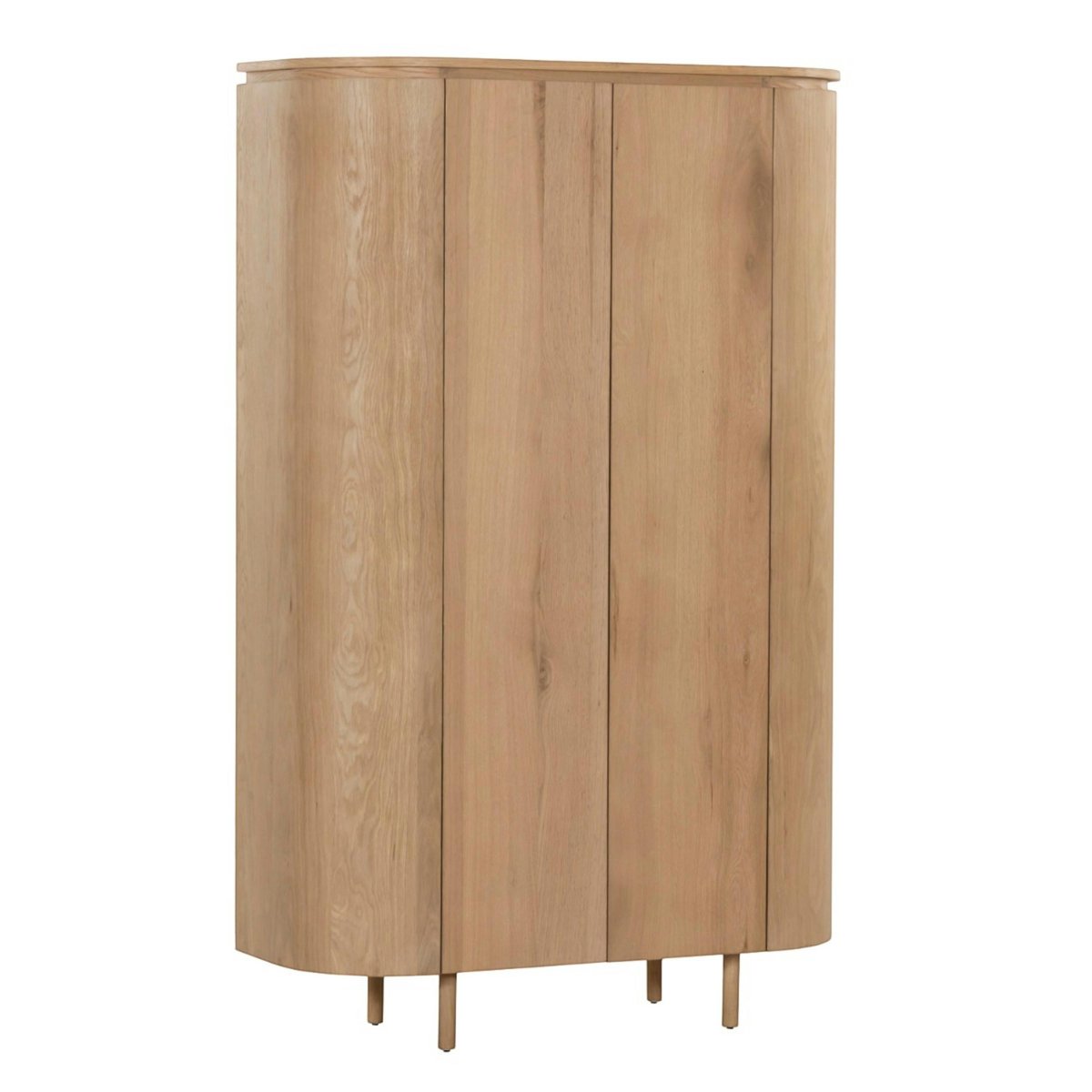 Buffet haut de salle à manger, 2 portes LOREN bois clair, PIER IMPORT
