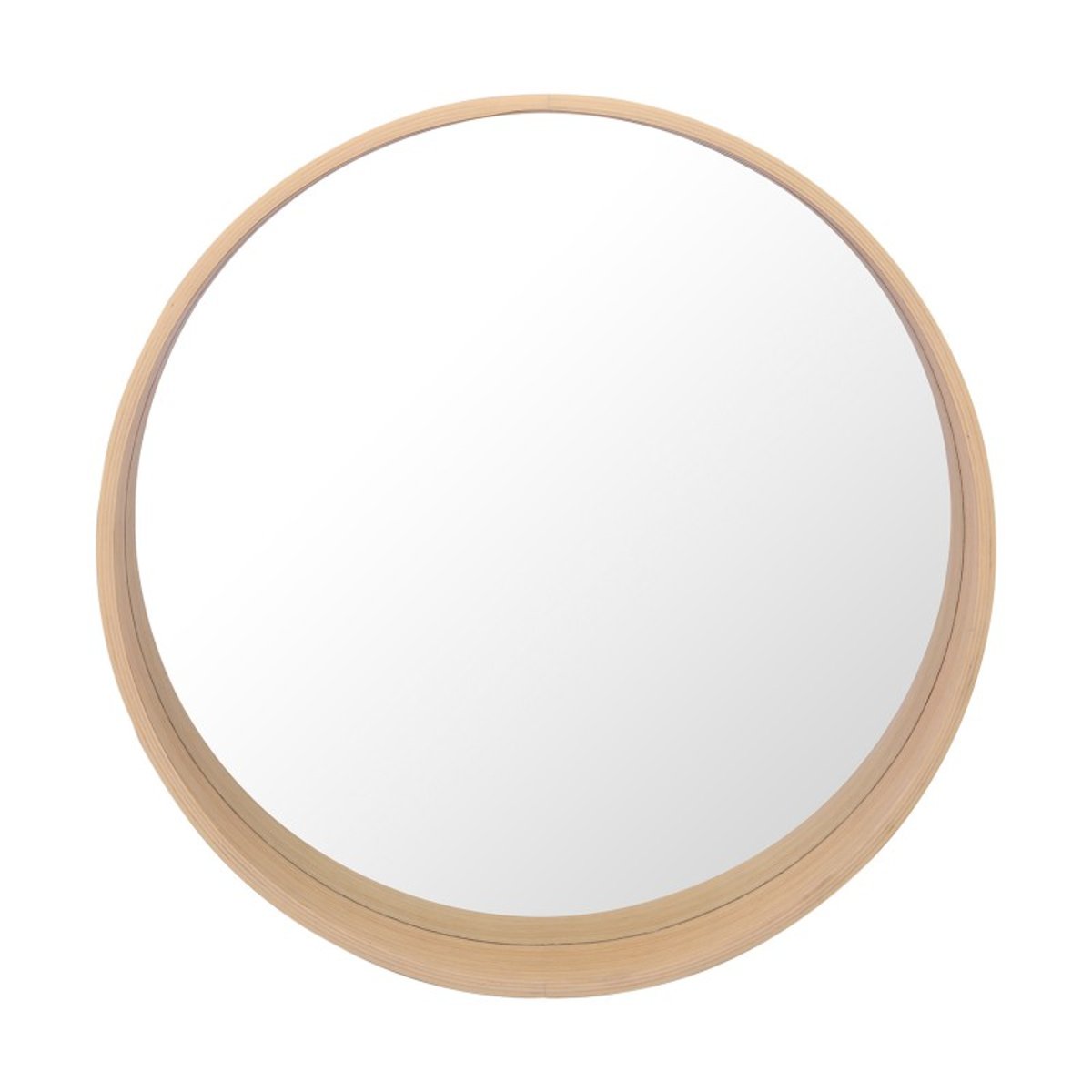 Meuble simple +vasque +miroir ATOLL bois clair, MOB IN