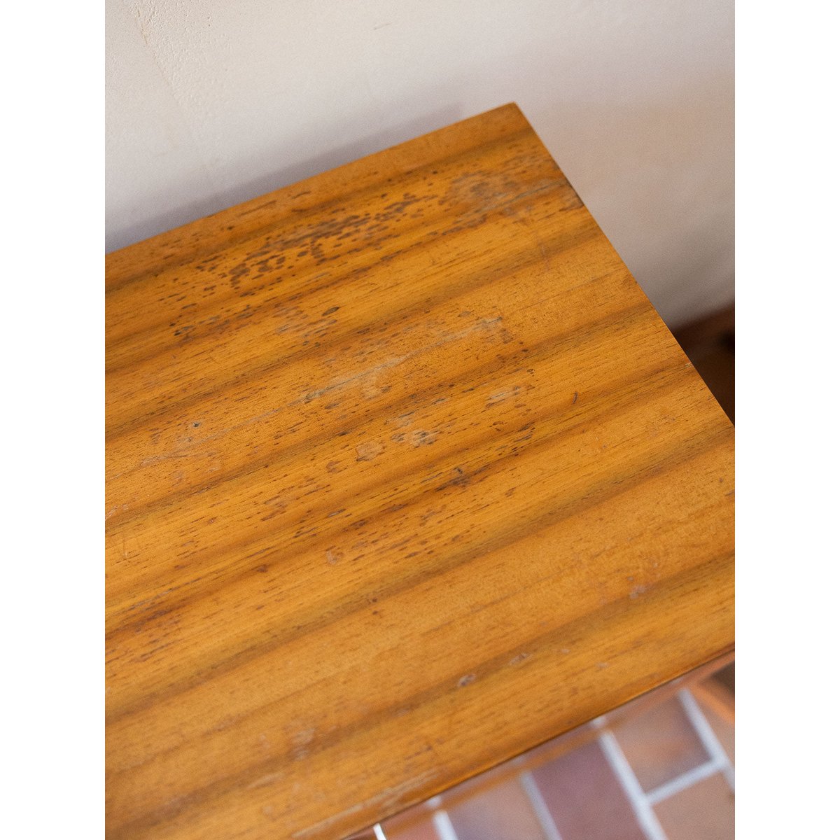 Buffet total look bois Gustave N°1622 - Bon état bois clair, DEBONGOUT