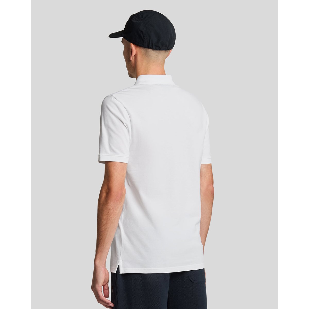 Polo stretch blanc, LYLE & SCOTT