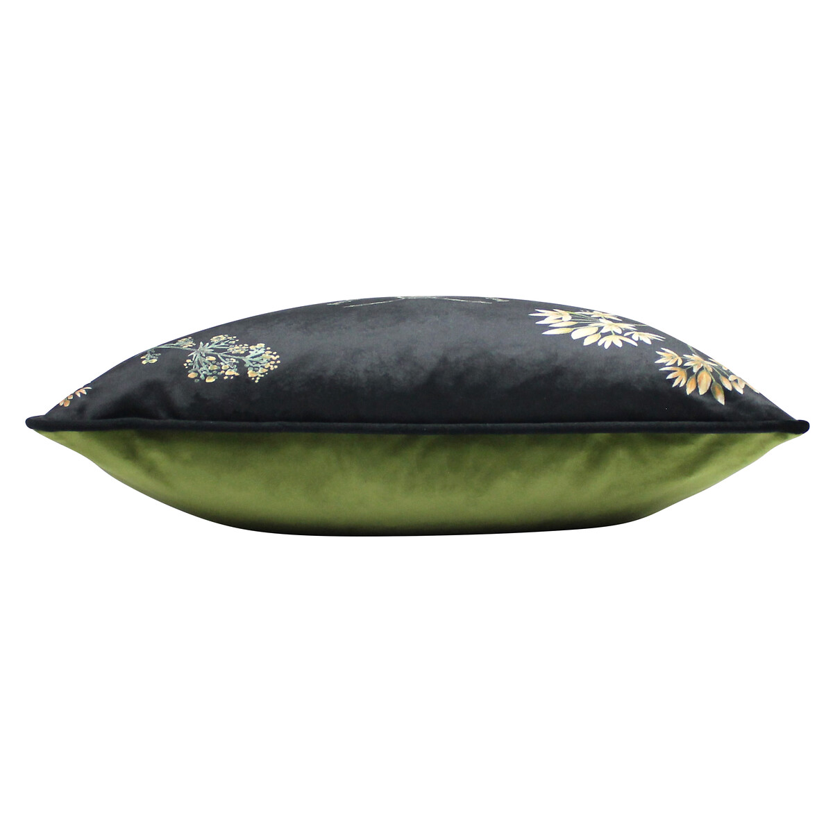 Midnight Garden Floral Rectangular Cushion 43x43cm black, EVANS LICHFIELD