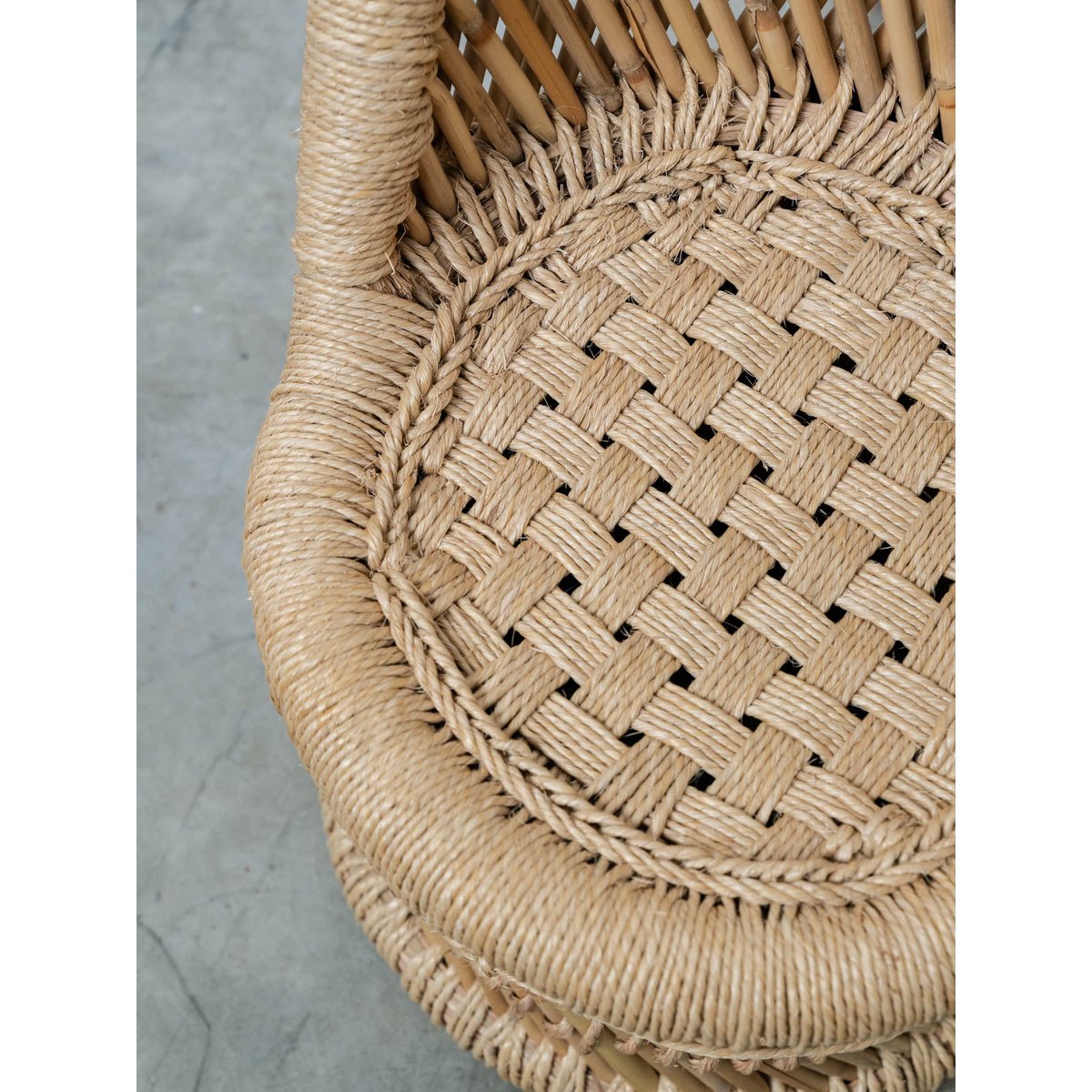 Paire de fauteuils pour enfant en rotin Marcus N°363 - Bon état naturel, DEBONGOUT