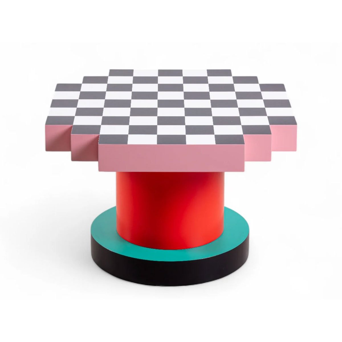 Table Basse Supercoffee rouge, SELETTI