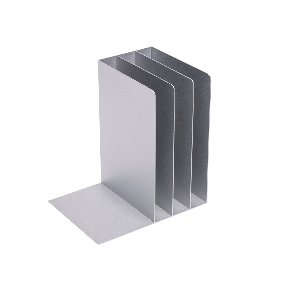 Organiseur de bureau en fer FILE gris, HUBSCH