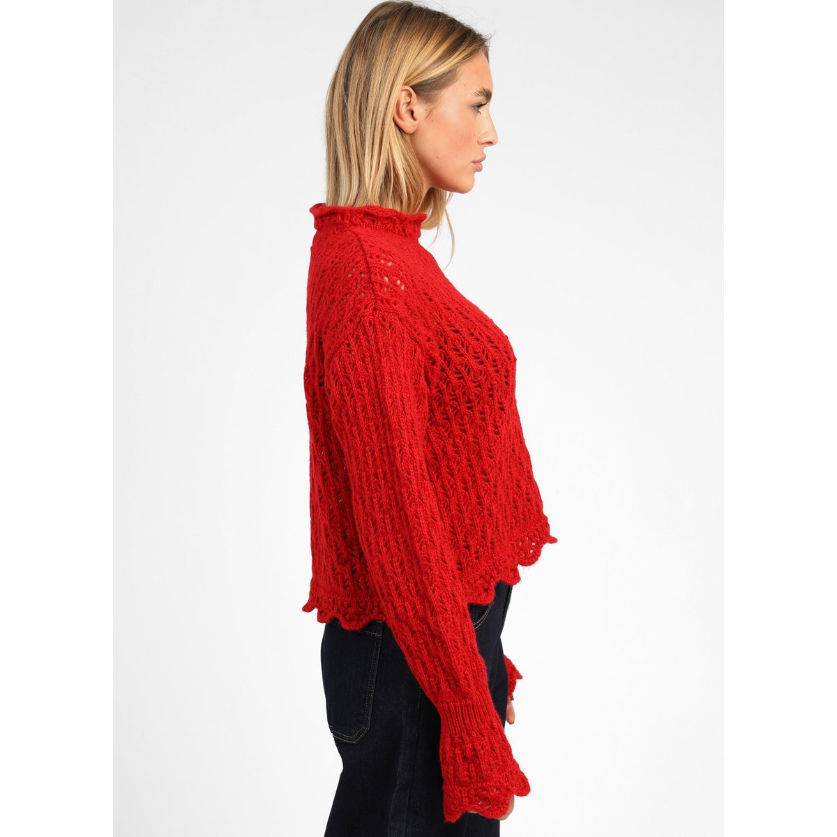 Pull LYSETTE rouge, AN'GE
