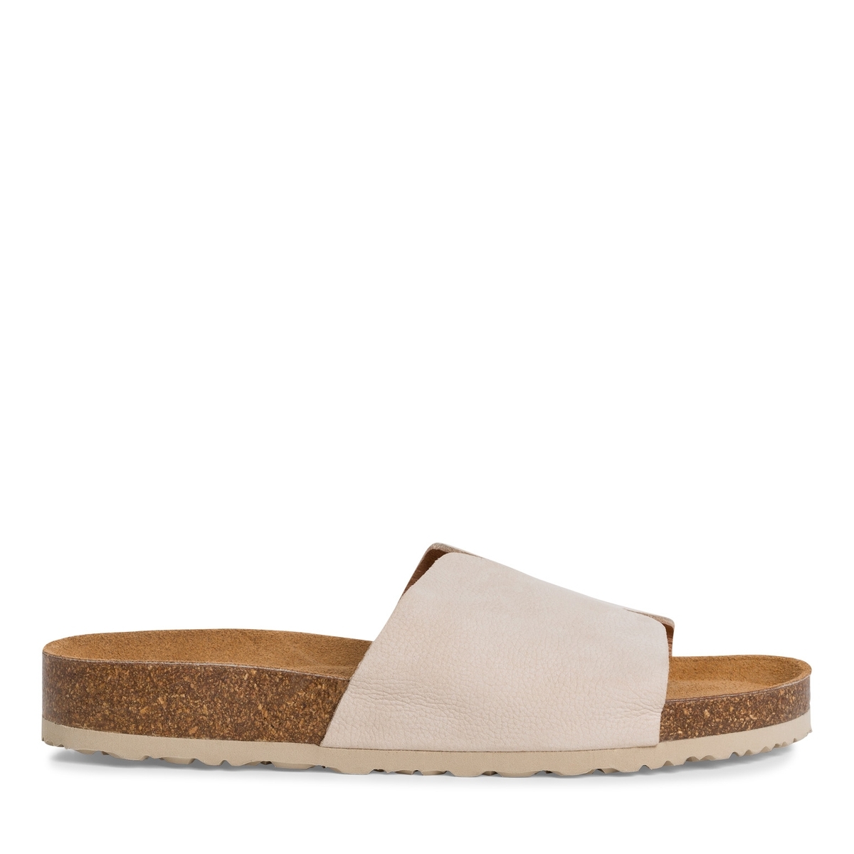 Mule en cuir marron antilope, TAMARIS