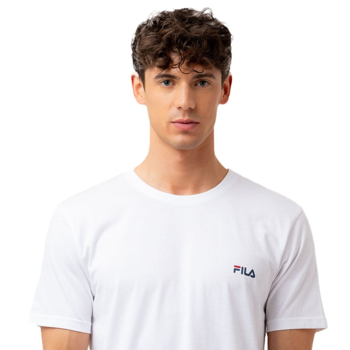 T-shirt en coton blanc, FILA