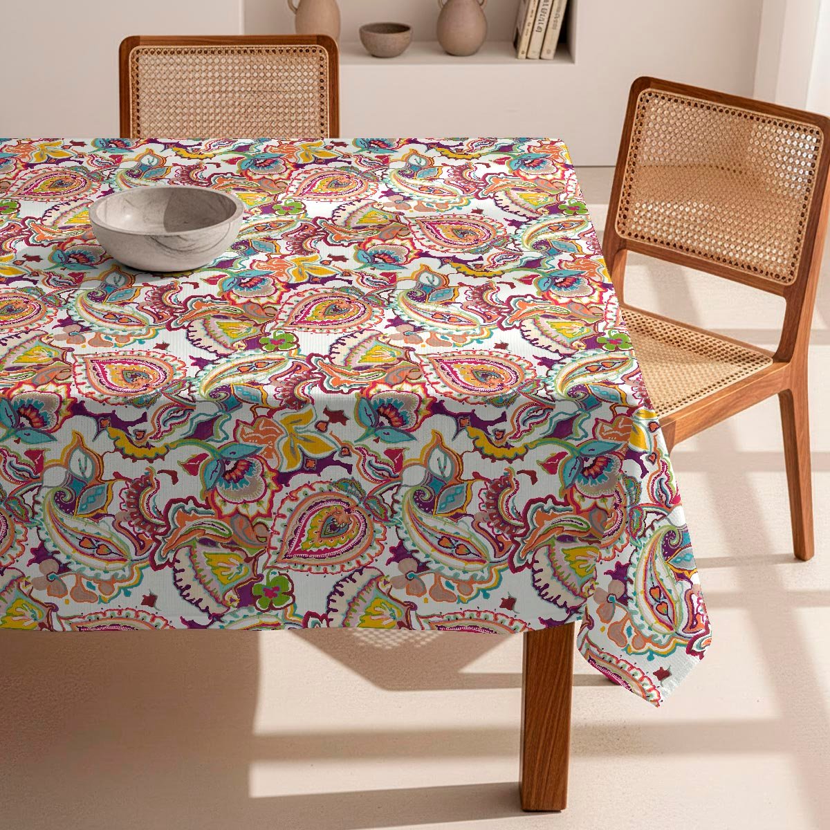 Nappe anti-taches India - 100% coton - multicolore, NAF NAF HOME