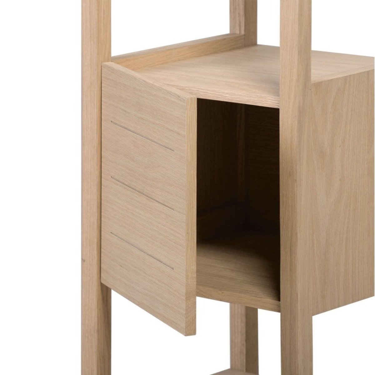 Meuble double +vasque +colonne ATOLL bois clair, MOB IN