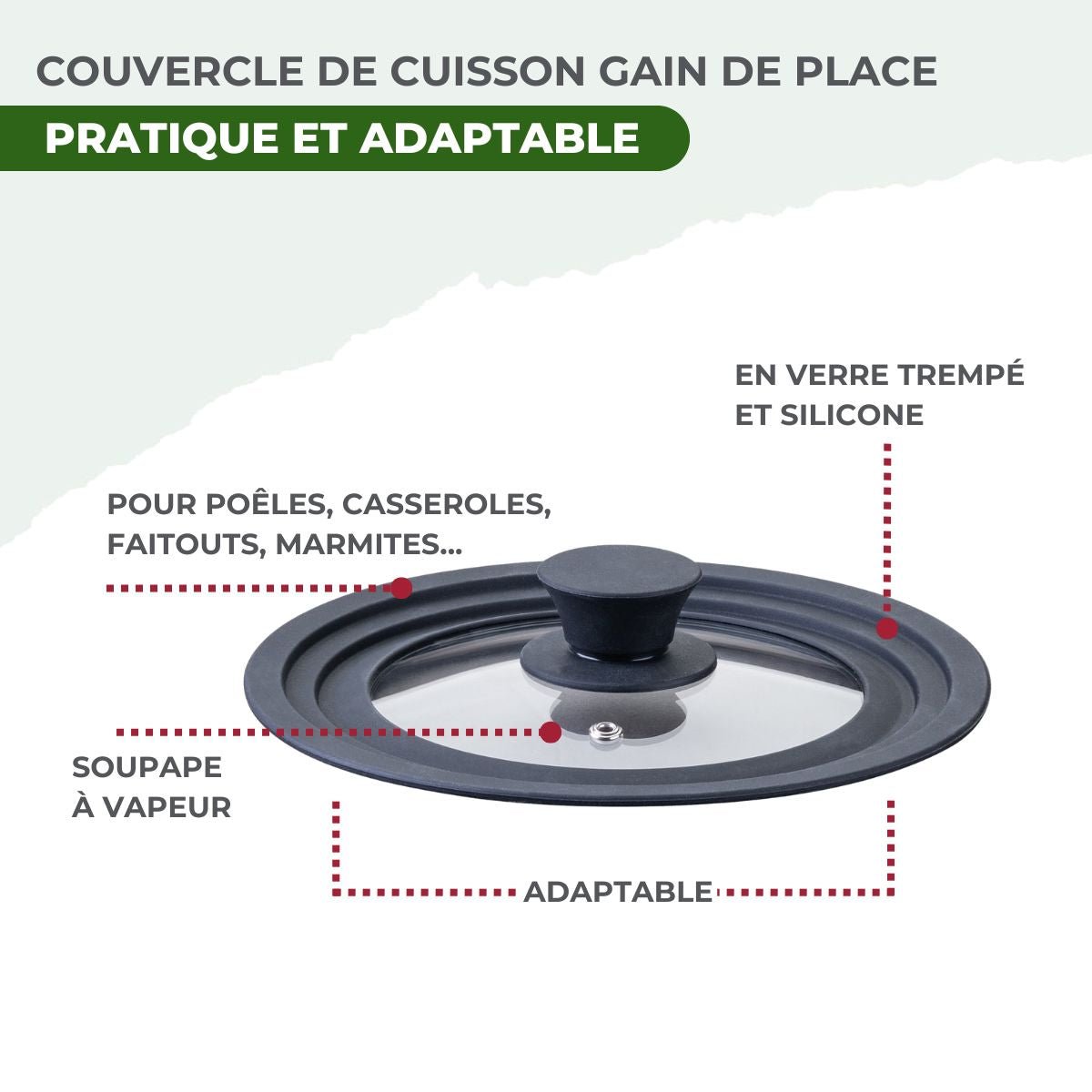 Batterie 2 poêles 26/28cm + 2 casseroles 14/18cm VITA3 gris, FACKELMANN