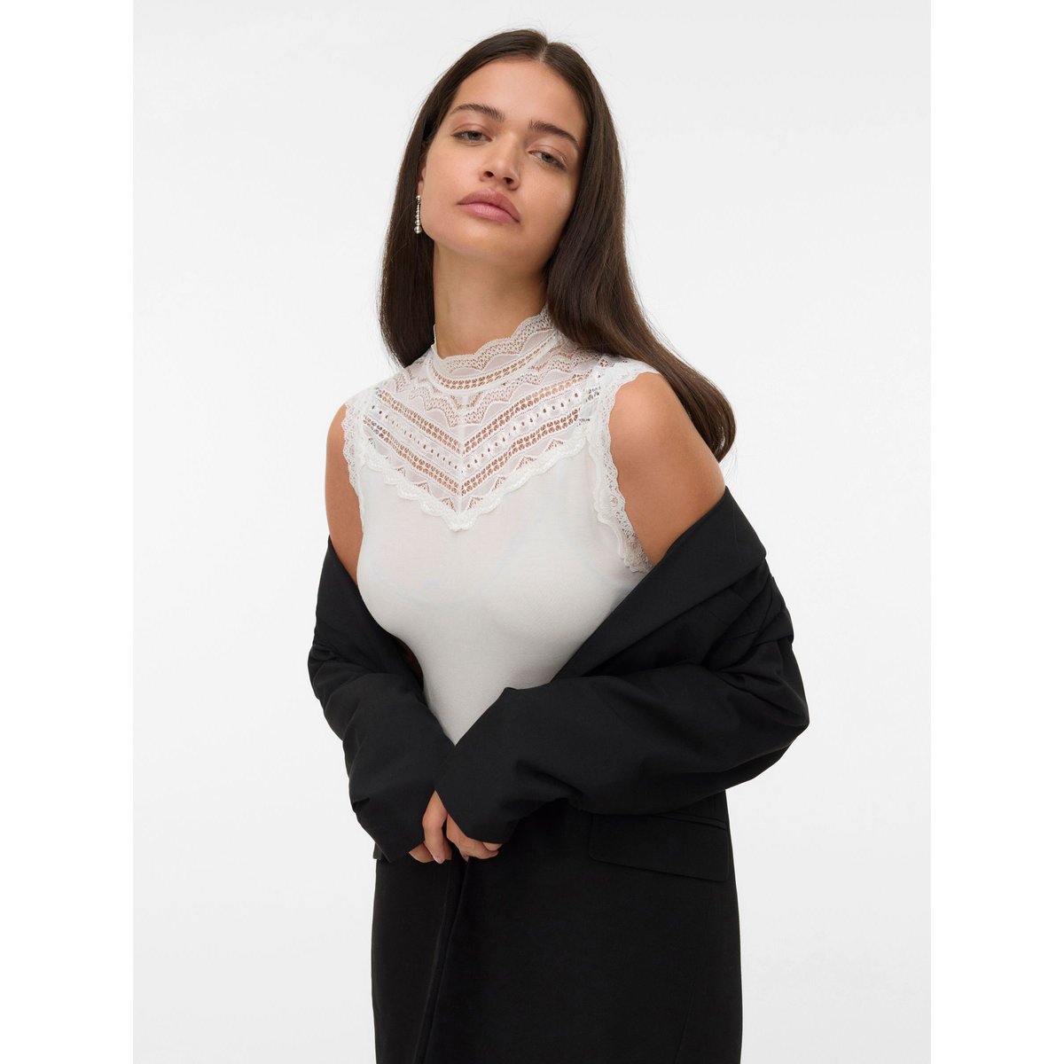 Top snow white, VERO MODA