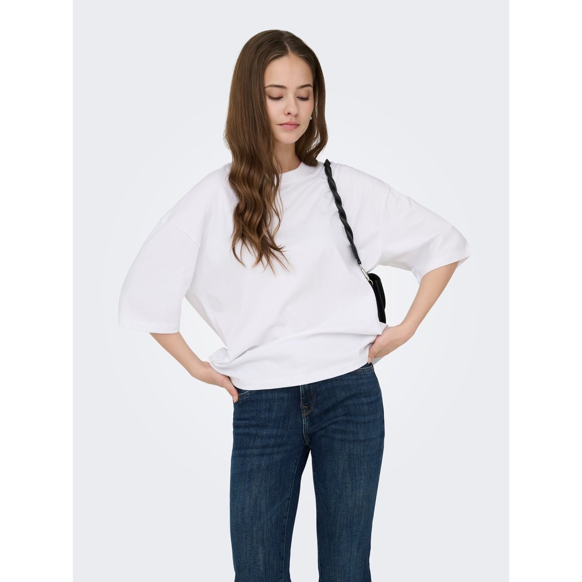 T-Shirt white 1, ONLY