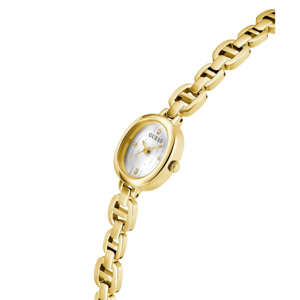 Montre Analogique VIVIAN doré blanc doré, GUESS