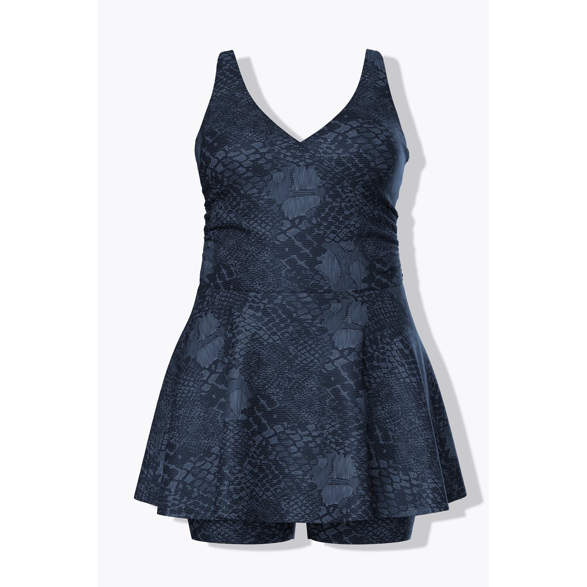 Robe de bain avec bonnets souples noir, ULLA POPKEN