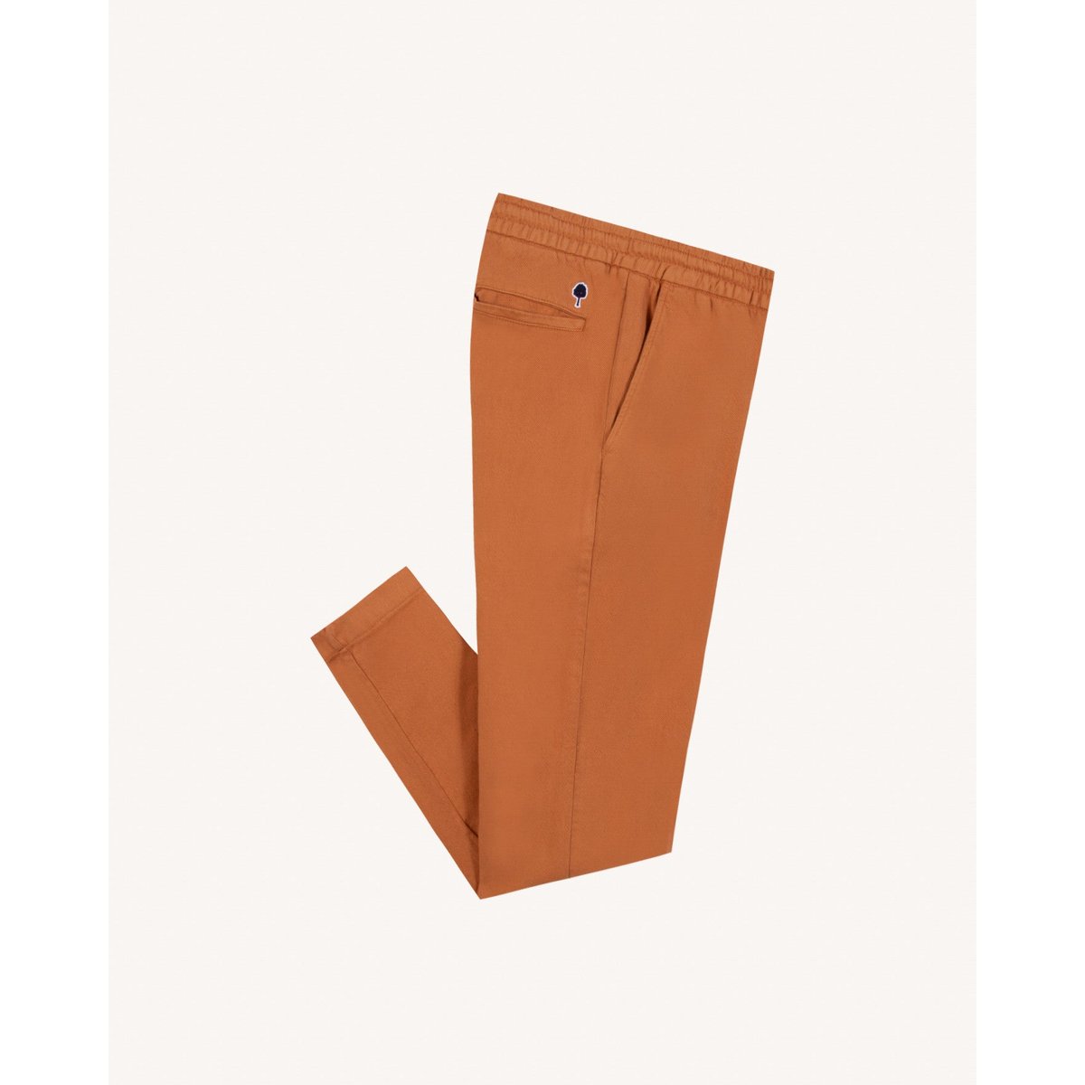 Pantalon élastique DREUILLE brique clair, FAGUO