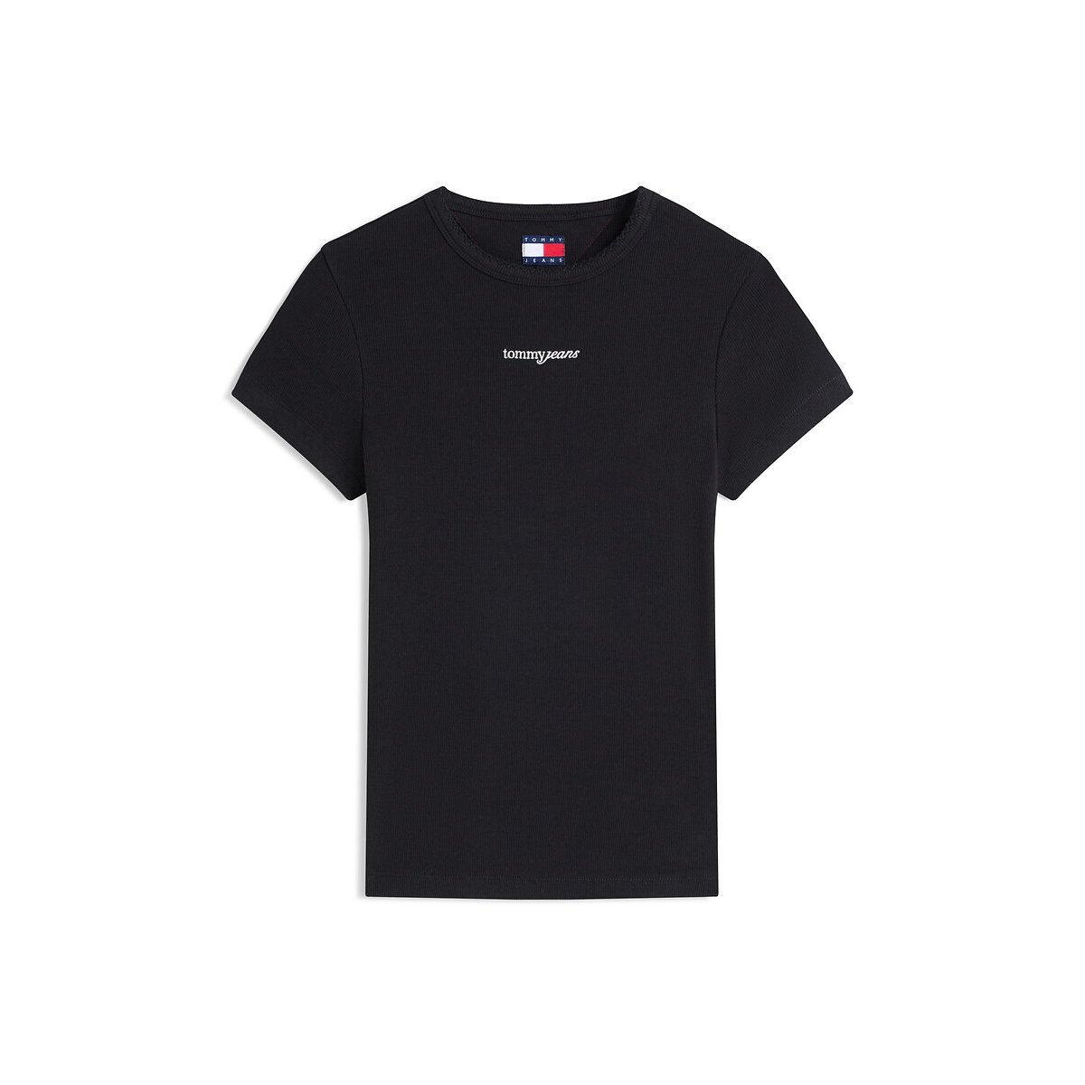 Short Sleeve T-Shirt black, TOMMY JEANS
