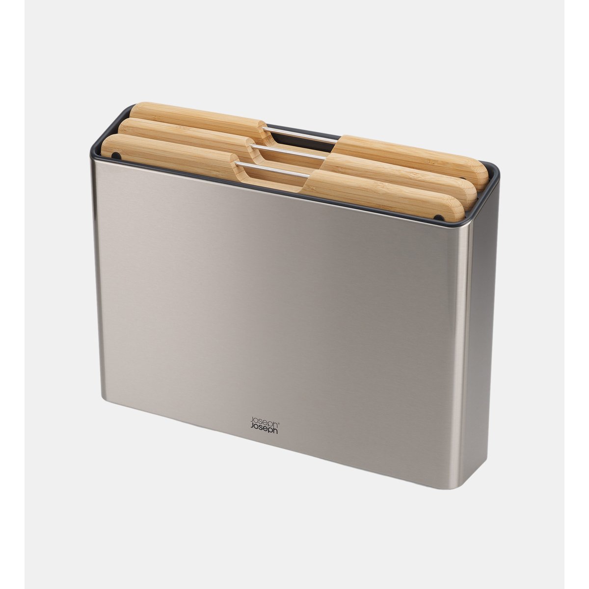 Lot de 3 planches à découper en bambou couleur unique, JOSEPH JOSEPH