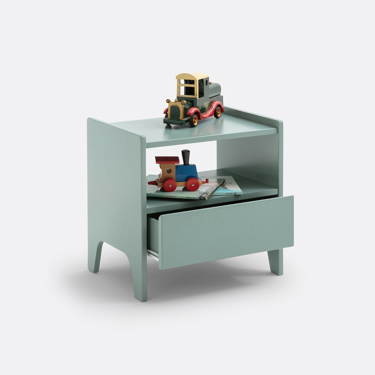Chevet style rétro vintage, Adil vert de gris, LA REDOUTE INTERIEURS