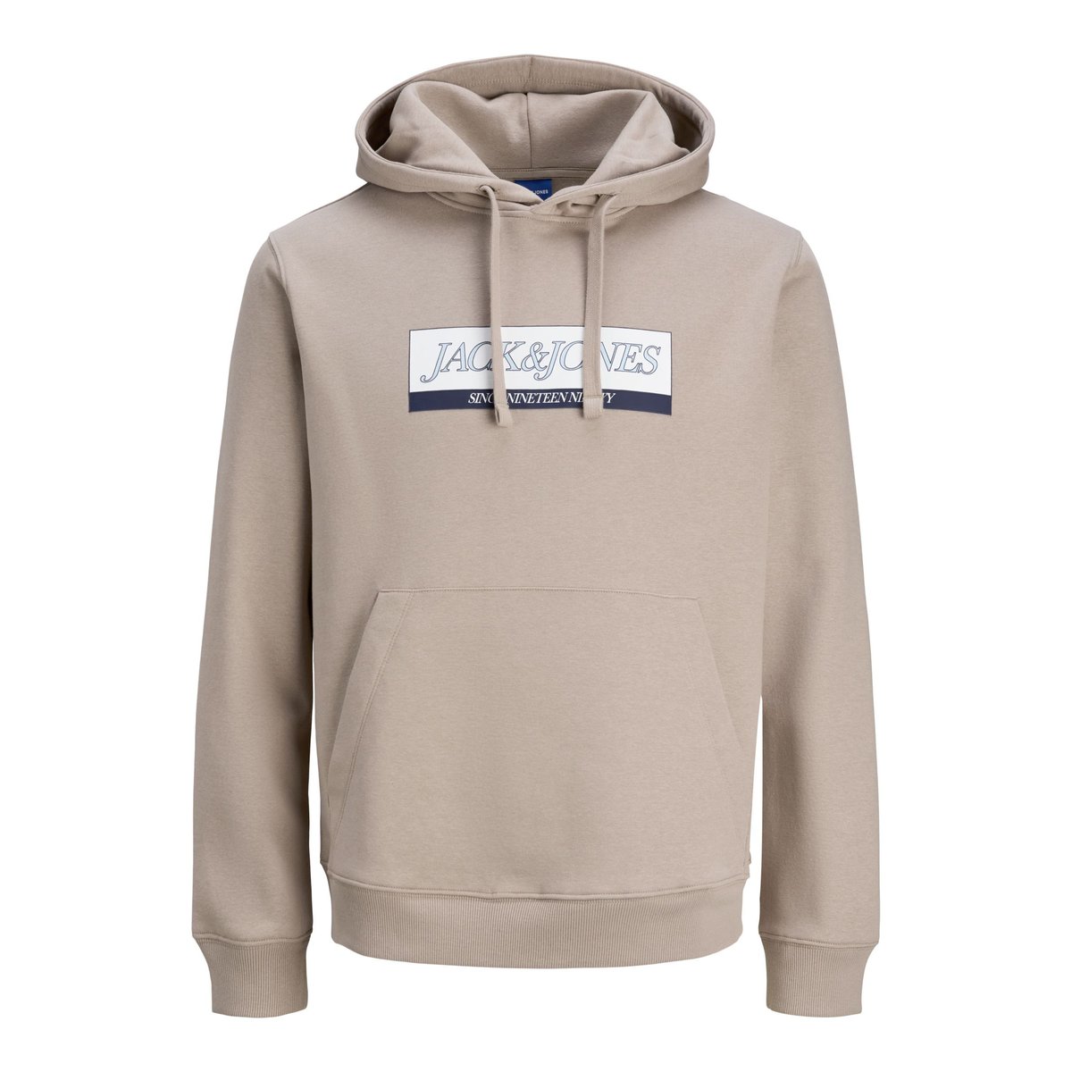 Sweat À Capuche mocha meringue, JACK & JONES