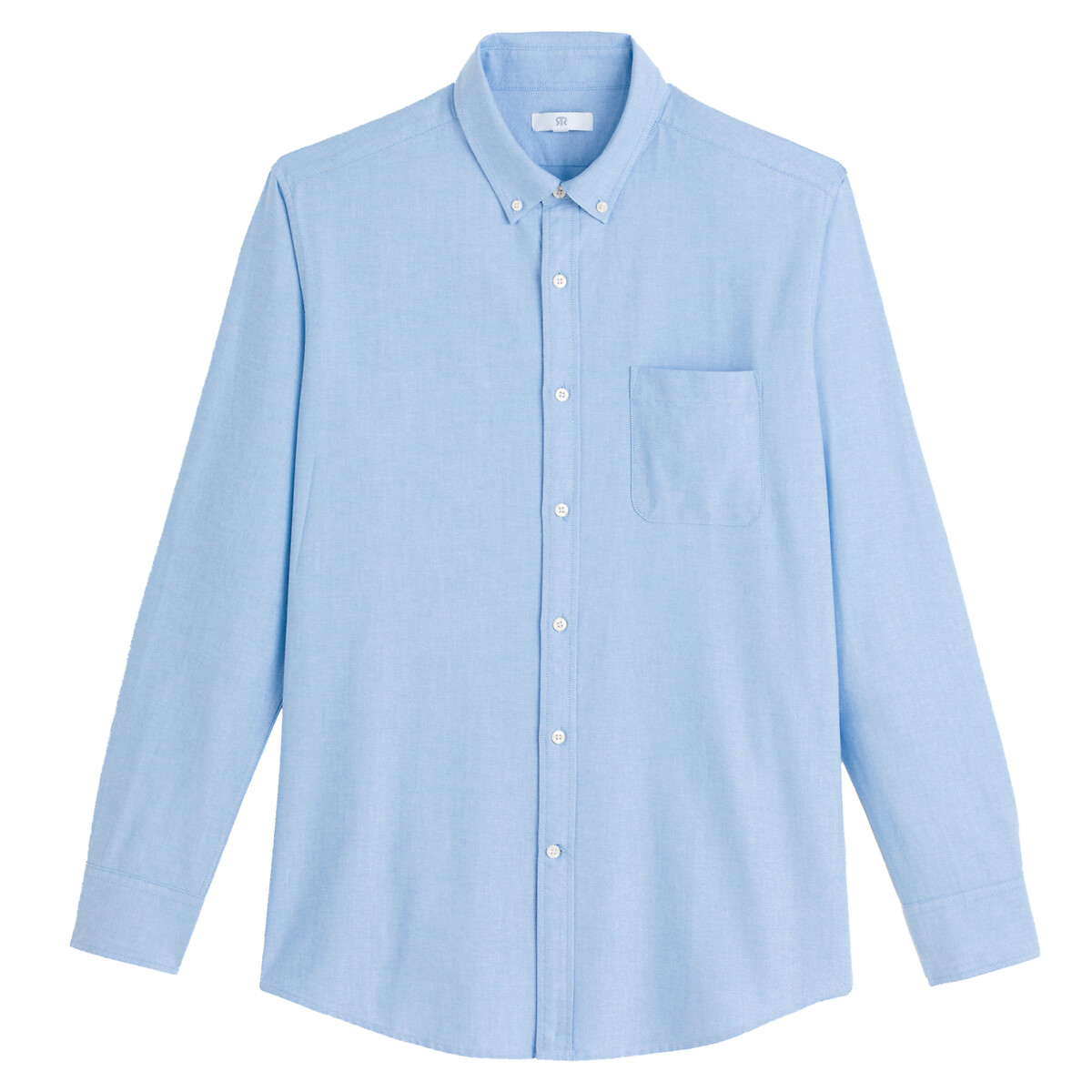 Camicia oxford dritta Signature GILLES azzurro, LA REDOUTE COLLECTIONS