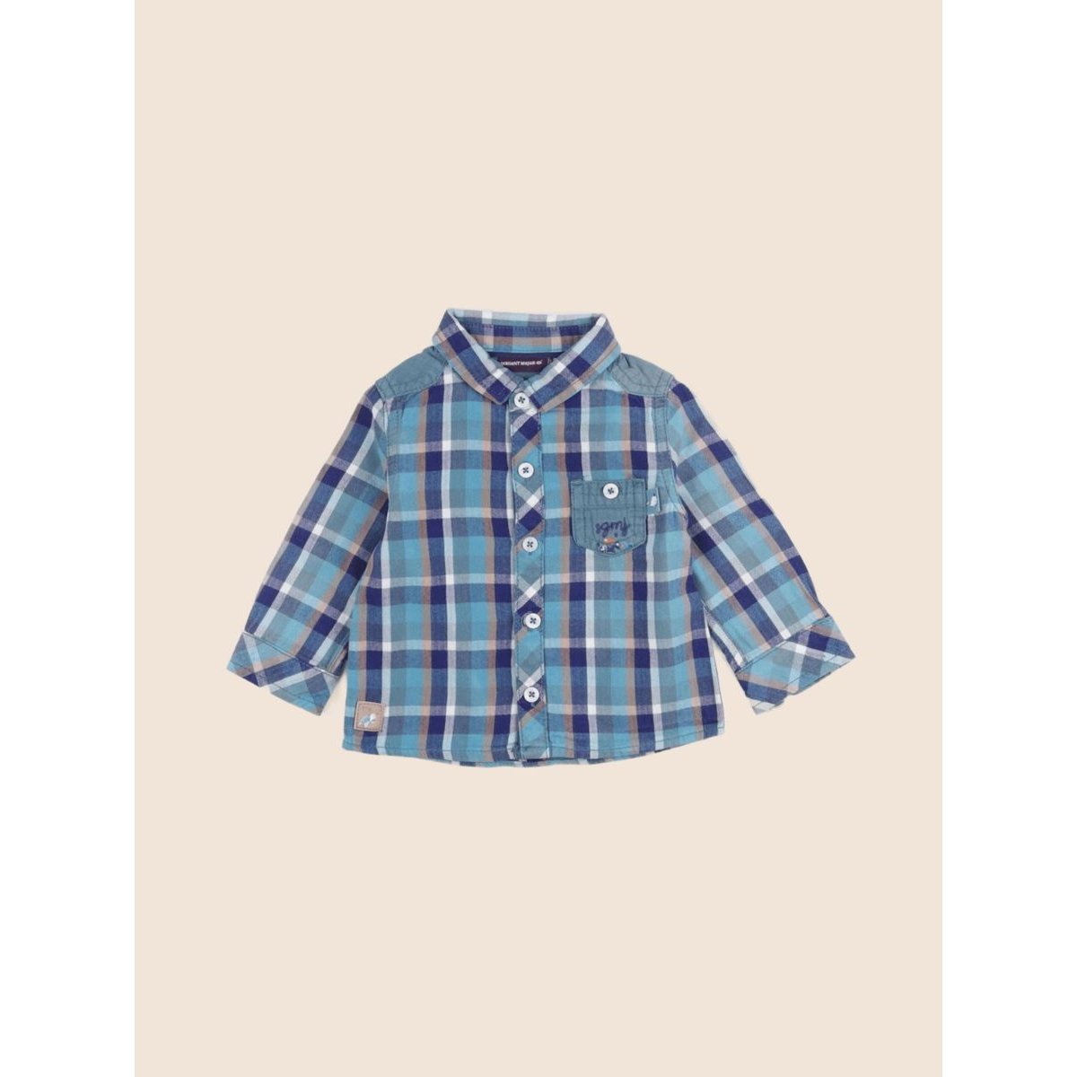 Chemise - Très bon état bleu, SERGENT MAJOR