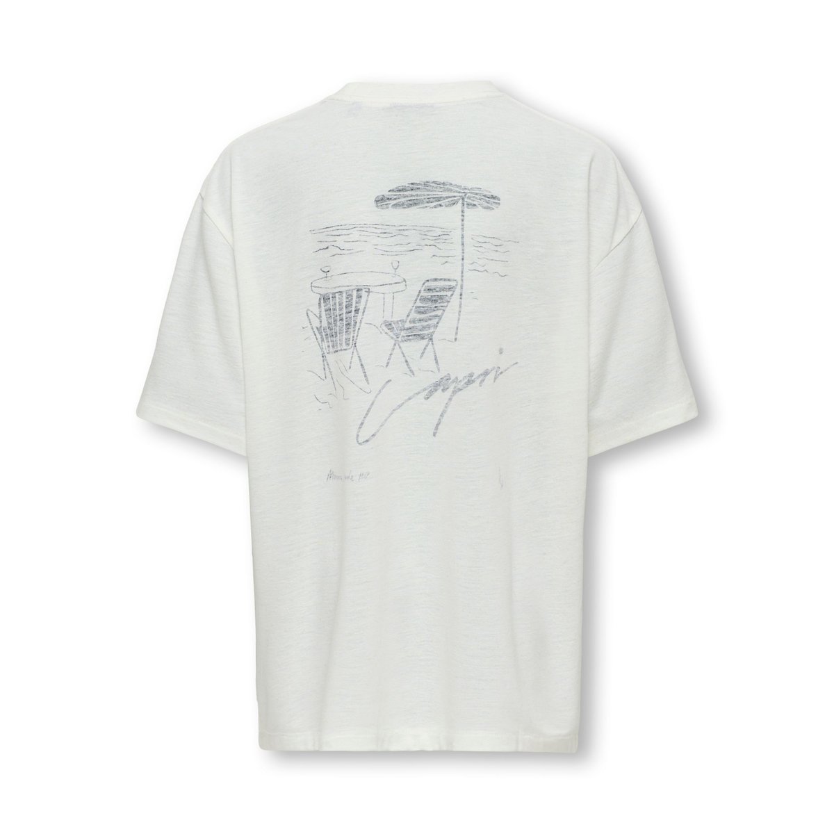 T-Shirt cloud dancer 1, ONLY & SONS JUNIOR