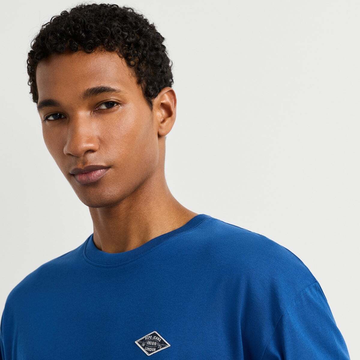 T-Shirt Avec Imprimé Au Dos Coupe Casual encre bleue, PEPE JEANS