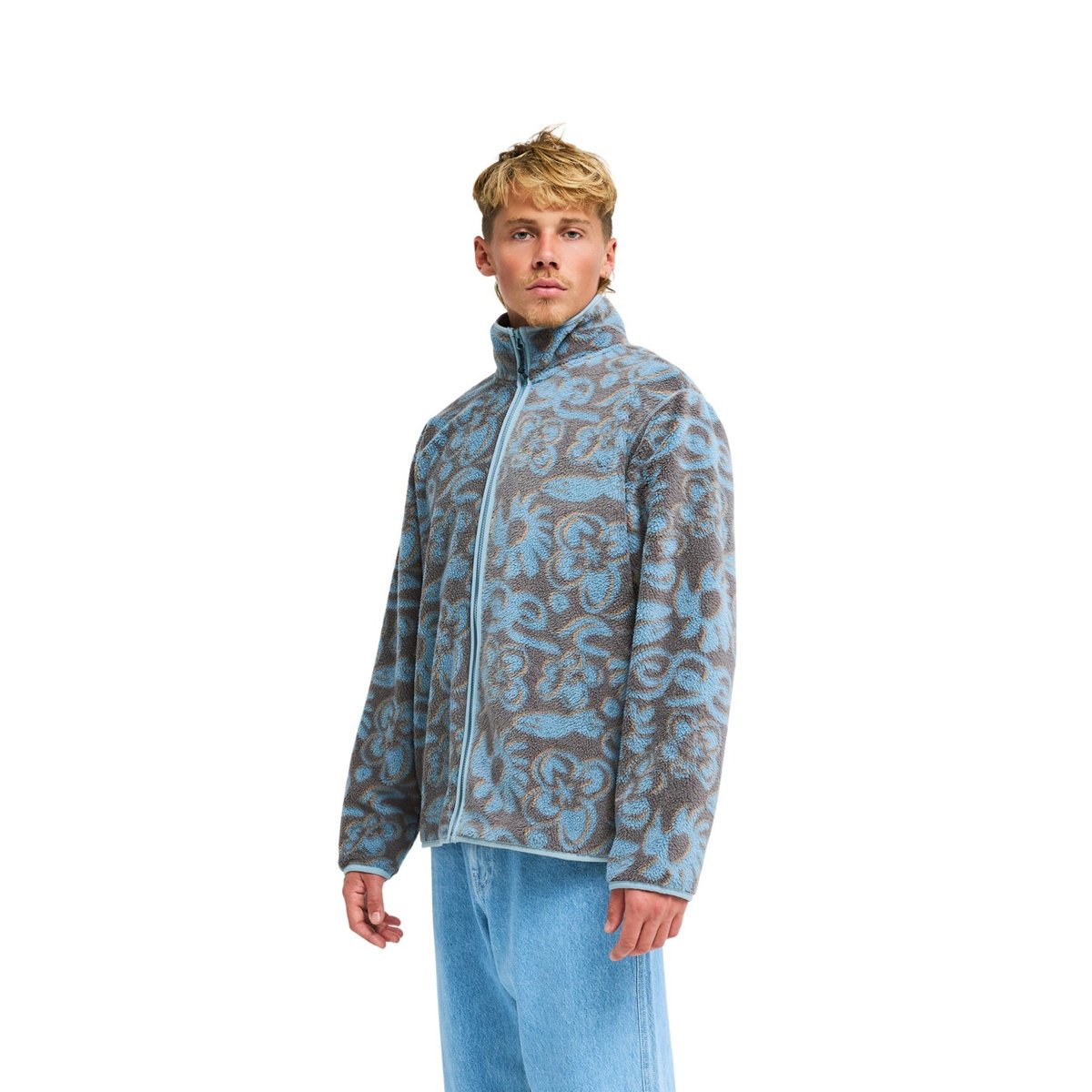 Polaire zippée TY WILLIAMS CARRY ON WARMER bleu blue fog, BILLABONG