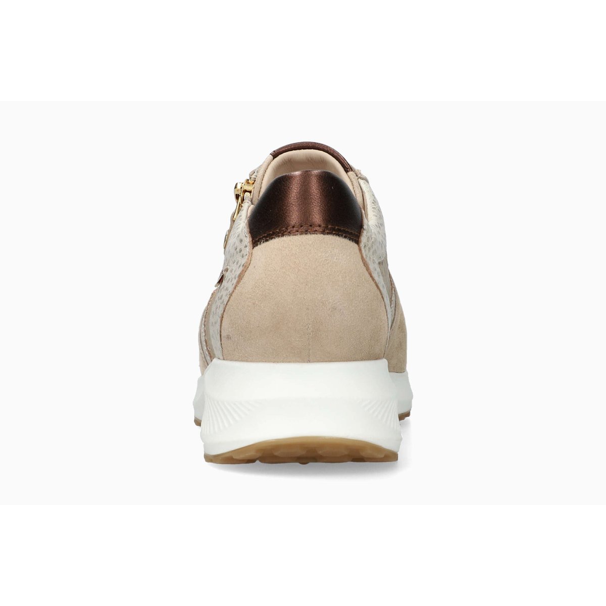 Baskets en cuir KIM PERF beige 5146, MEPHISTO