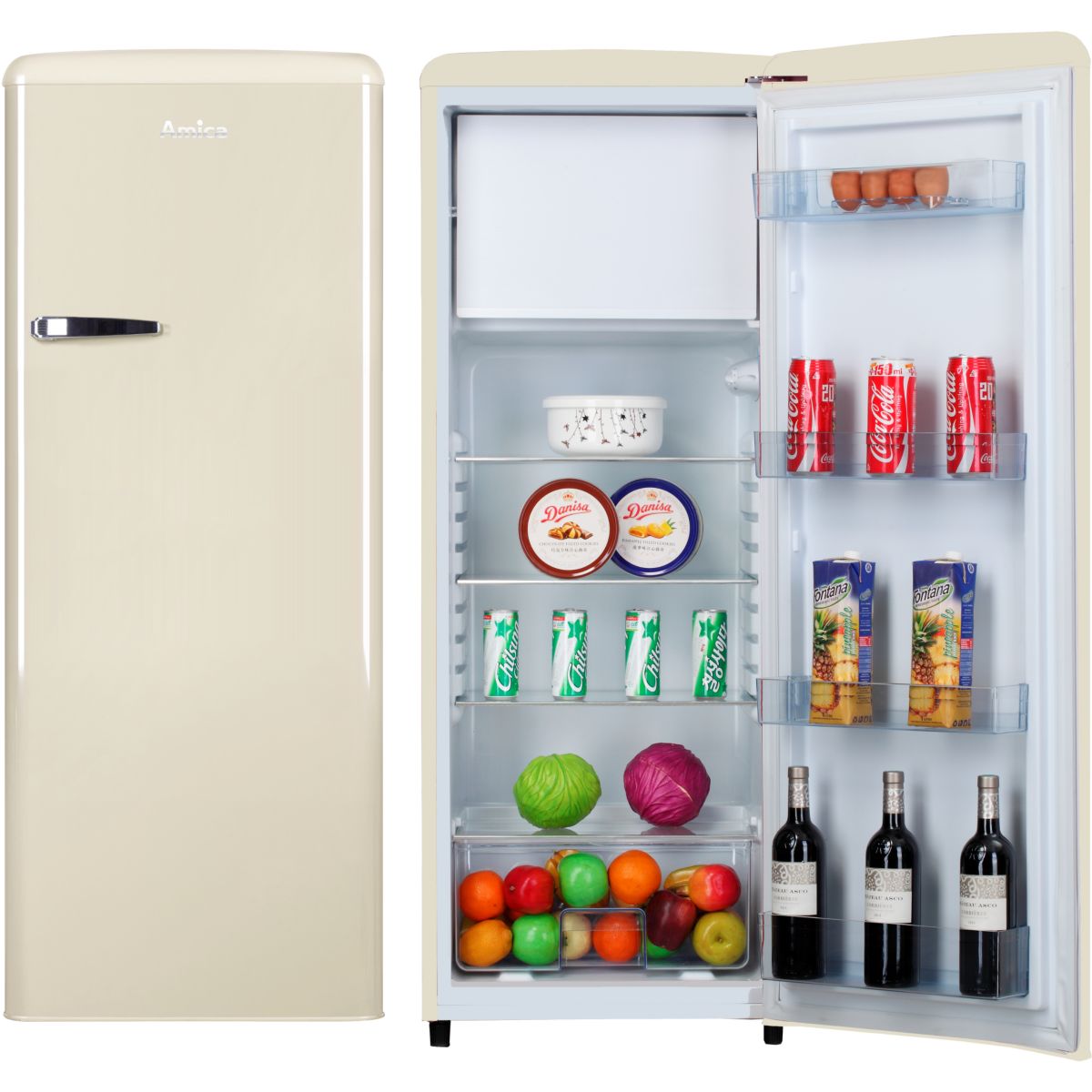 Réfrigérateur 1 Porte Ar5222c crème, AMICA