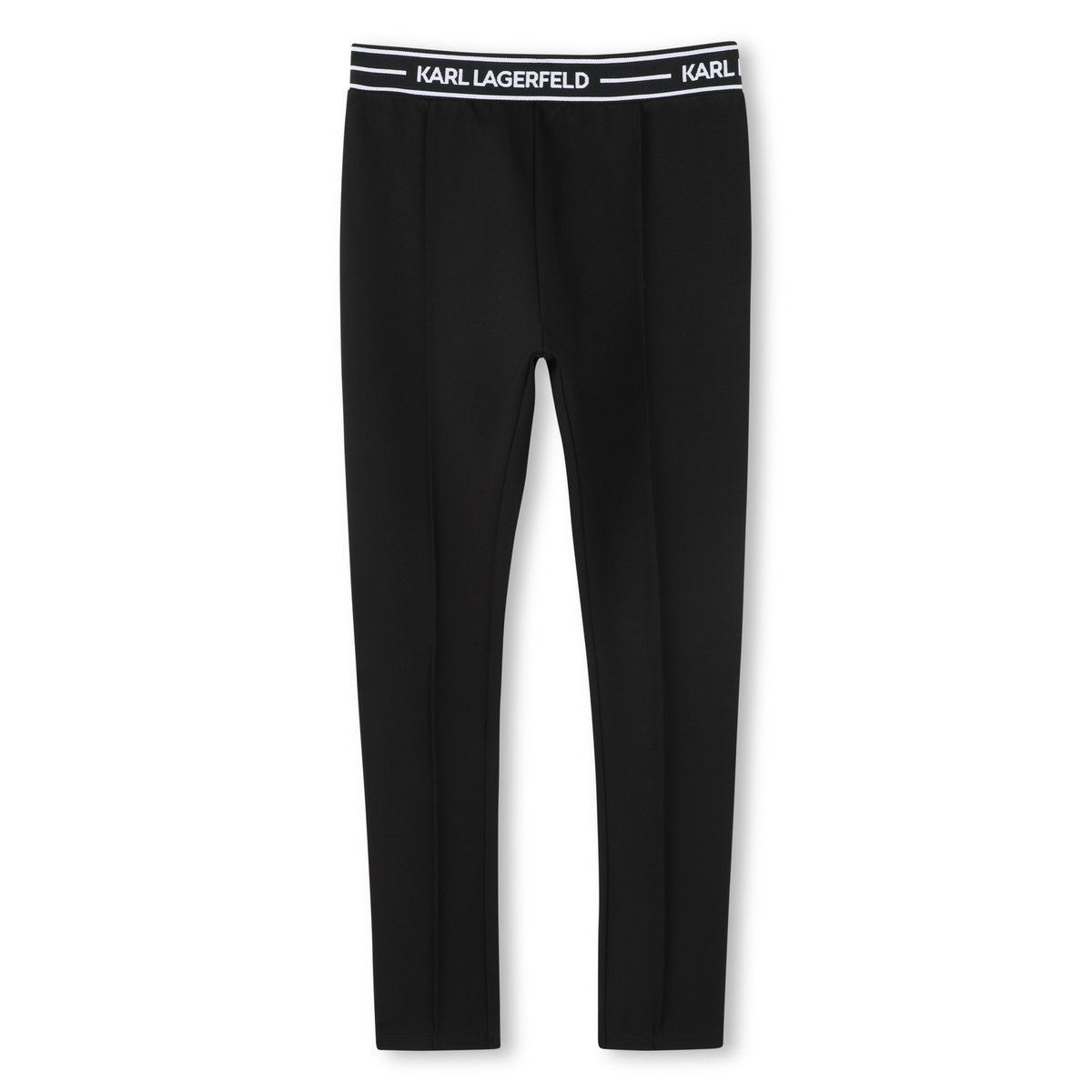 Legging en jacquard black, KARL LAGERFELD KIDS