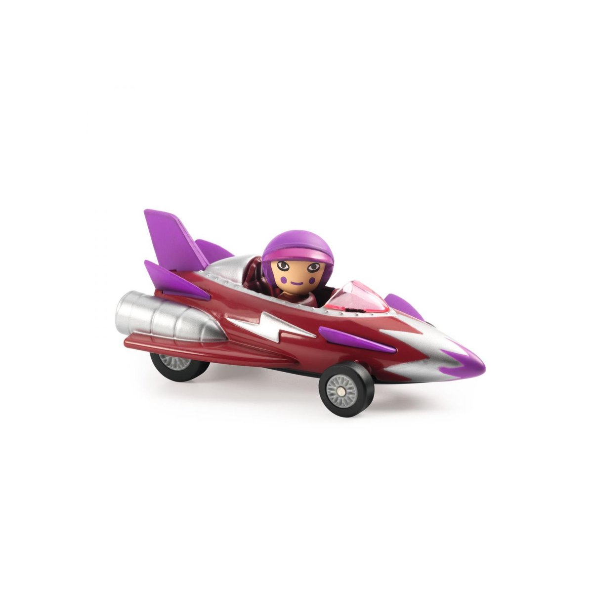 Crazy Motors - Voiture - Miss Burgundy v002226, DJECO