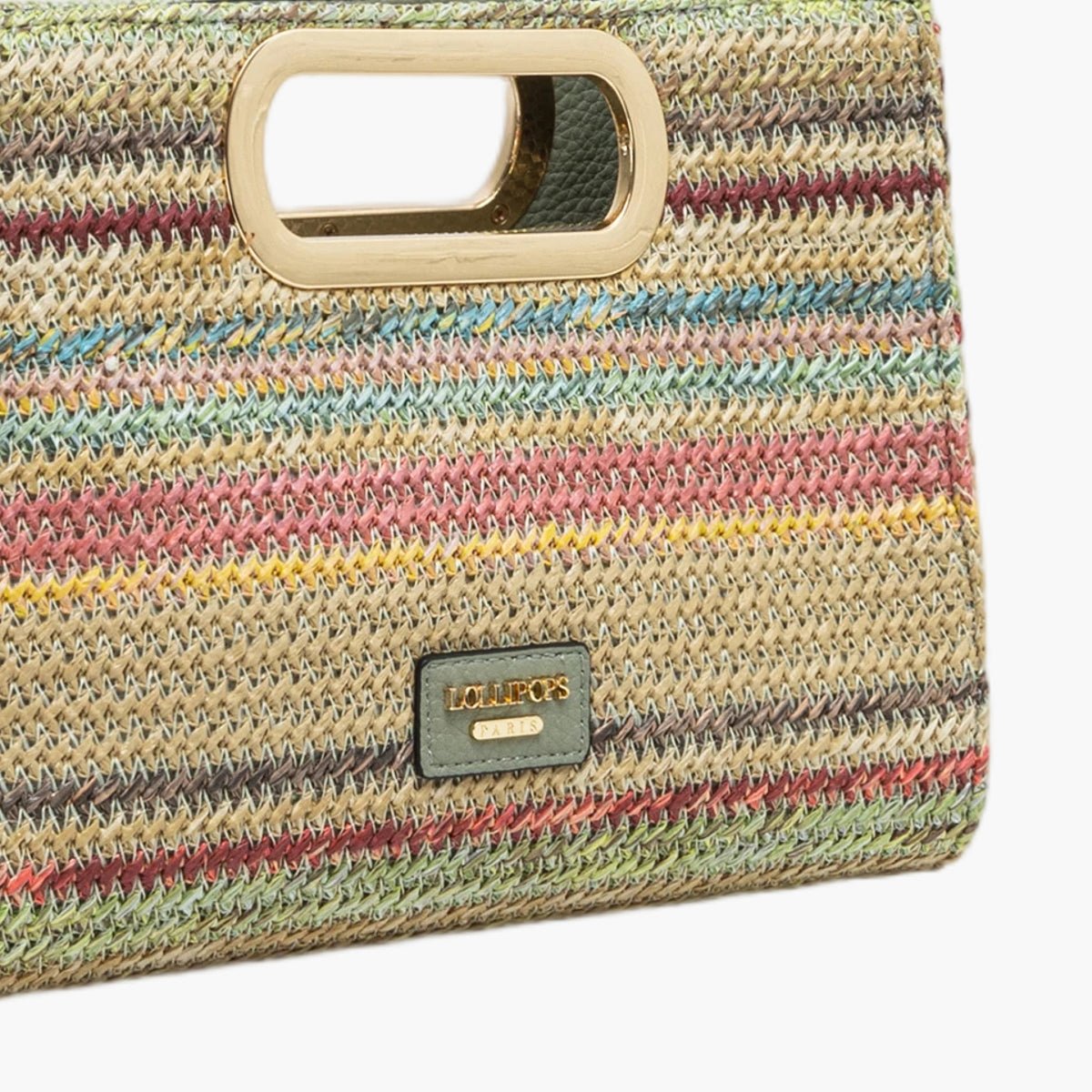 Petit sac shopper Sartene vert, LOLLIPOPS