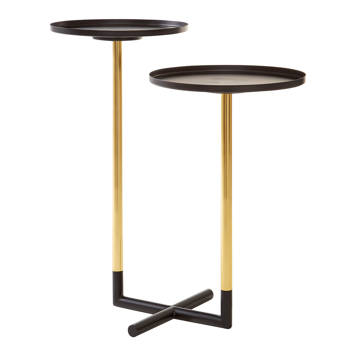 Kenji Two-Tier Side Table black, SO'HOME