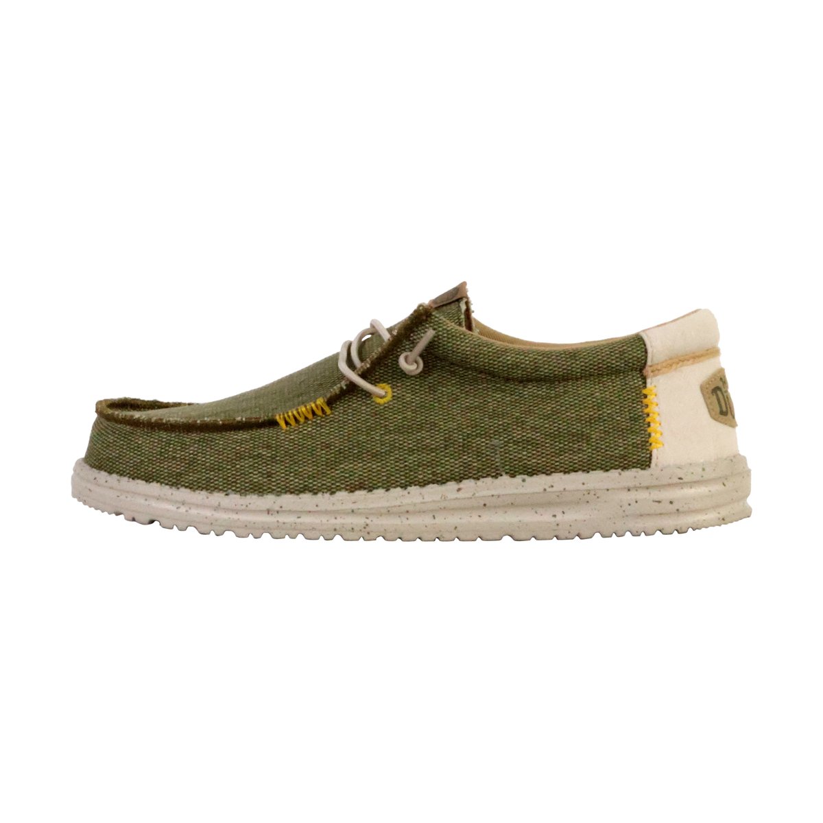 Mocassin à Lacets Wally Coastline Jute olive, HEY