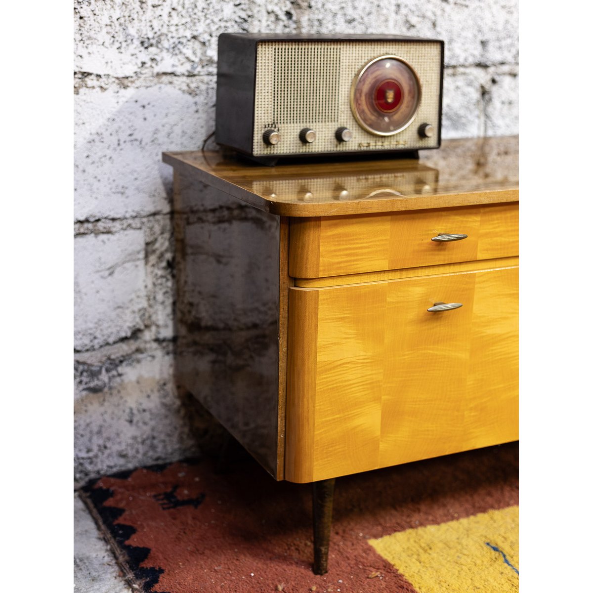 Enfilade scandinave Margaret N°791 - Bon état bois clair, DEBONGOUT
