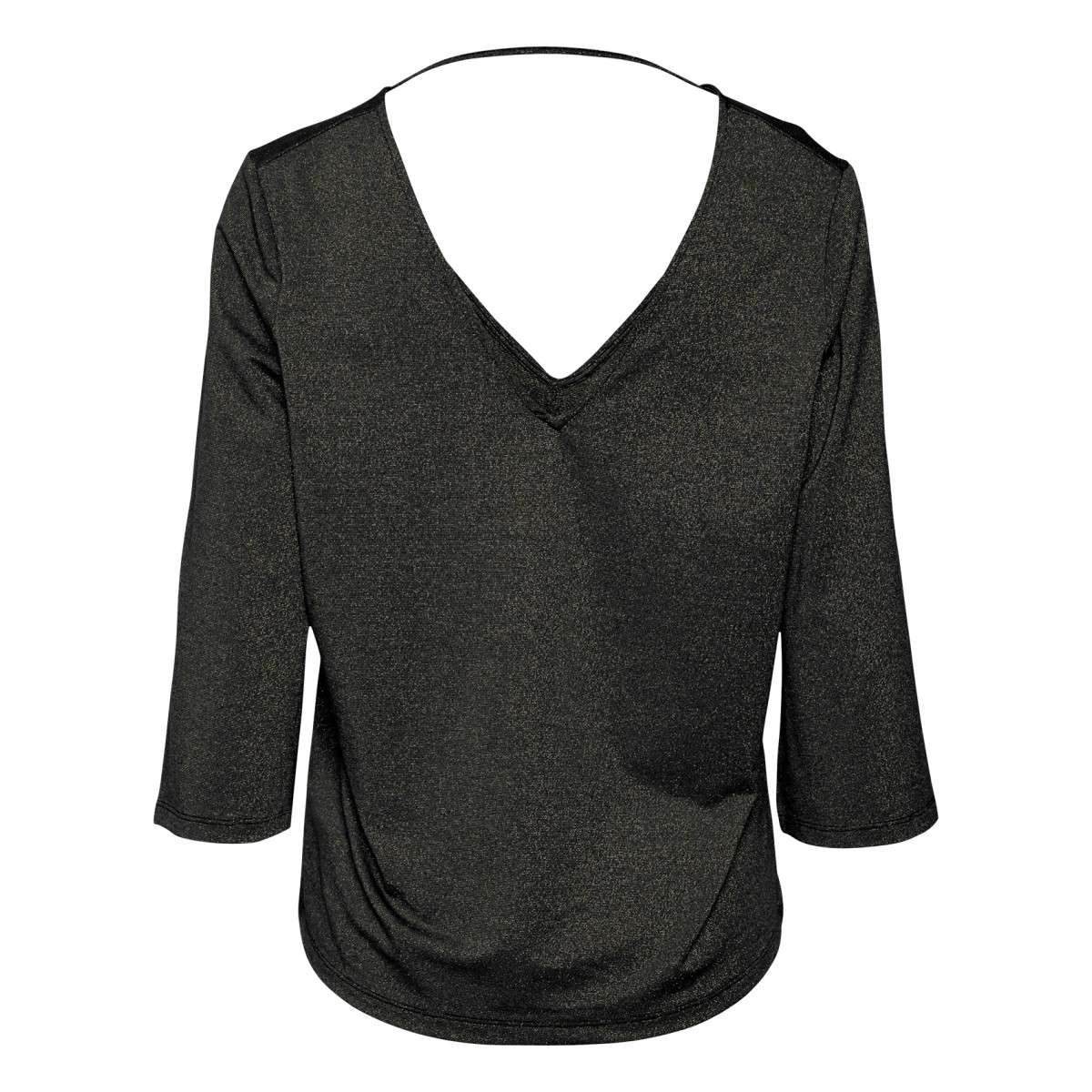 T-shirt manche 3/4 noir, VERO MODA