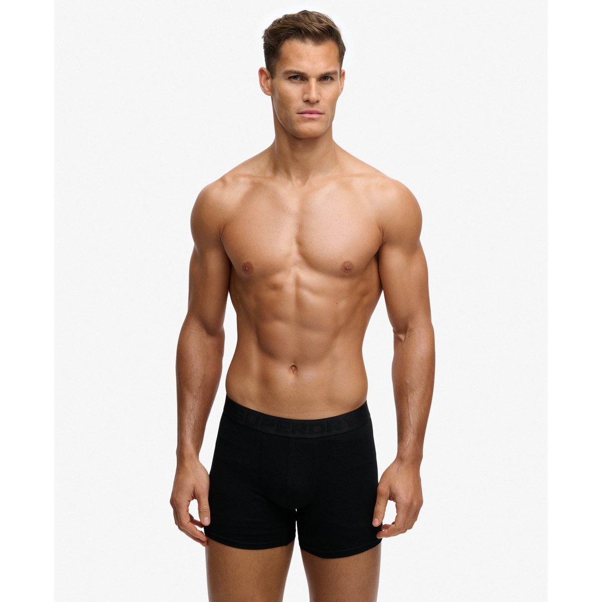 Lot de Trois Boxers noir/noir, SUPERDRY