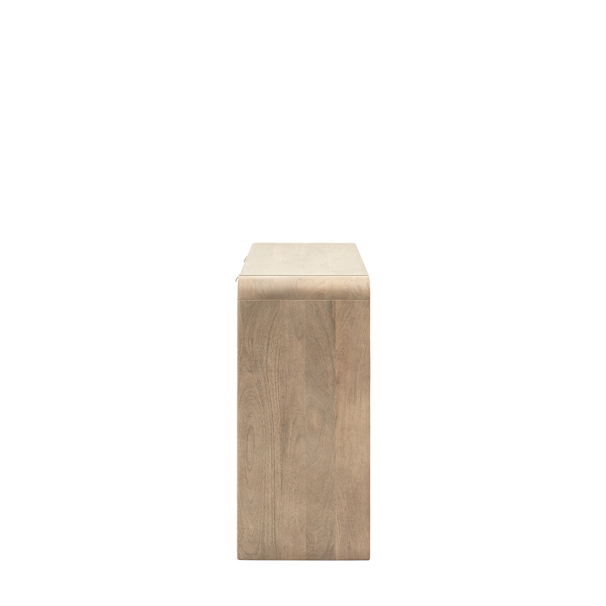 Corven Fluted Mango Wood 2 Drawer Console Table wood, SO'HOME